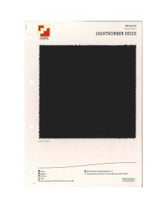 Musterkarte Bühnensamt LIGHTSORBER DD25