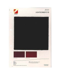 Musterkarte Bühnensamt LIGHTSORBER D18
