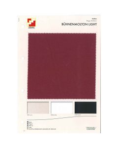 Musterkarte Bühnenmolton Light
